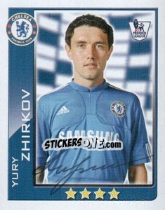 Figurina Yuri Zhirkov - Premier League Inglese 2009-2010 - Topps