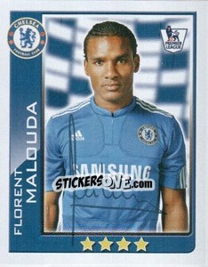 Sticker Florent Malouda - Premier League Inglese 2009-2010 n. 141 - Topps
