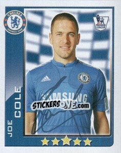 Figurina Joe Cole - Premier League Inglese 2009-2010 - Topps