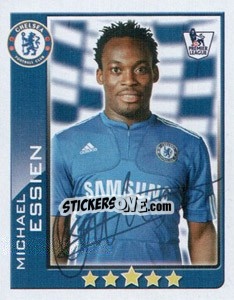 Sticker Michael Essien - Premier League Inglese 2009-2010 n. 146 - Topps