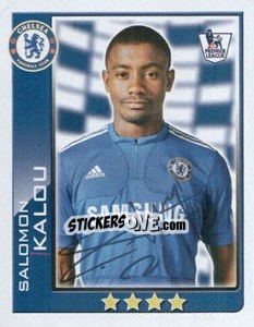 Sticker Salomon Kalou - Premier League Inglese 2009-2010 - Topps