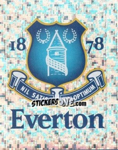 Sticker Everton logo - Premier League Inglese 2009-2010 - Topps