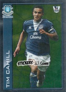 Sticker Star player - Tim Cahill - Premier League Inglese 2009-2010 n. 152 - Topps