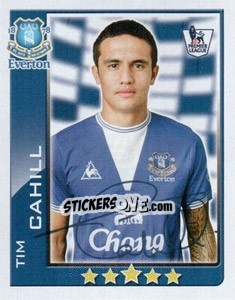 Sticker Tim Cahill - Premier League Inglese 2009-2010 n. 163 - Topps