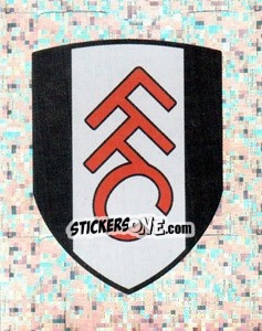 Cromo Fulham logo - Premier League Inglese 2009-2010 - Topps