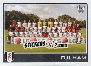 Sticker Fulham team - Premier League Inglese 2009-2010 n. 172 - Topps
