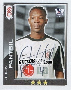 Sticker John Pantsil - Premier League Inglese 2009-2010 n. 178 - Topps