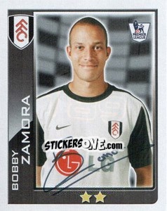 Sticker Bobby Zamora - Premier League Inglese 2009-2010 n. 189 - Topps