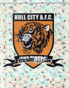 Cromo Hull City logo - Premier League Inglese 2009-2010 - Topps
