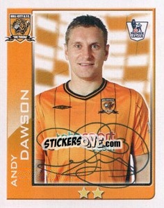 Figurina Andy Dawson - Premier League Inglese 2009-2010 - Topps