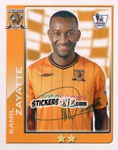 Figurina Kamil Zayatte - Premier League Inglese 2009-2010 n. 199 - Topps