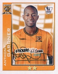 Sticker Anthony Gardner - Premier League Inglese 2009-2010 n. 200 - Topps