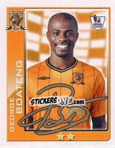 Figurina George Boateng - Premier League Inglese 2009-2010 - Topps