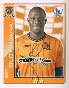 Cromo Seyi Olofinjana - Premier League Inglese 2009-2010 n. 204 - Topps