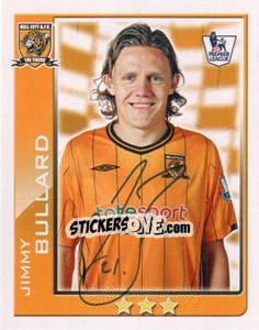 Sticker Jimmy Bullard - Premier League Inglese 2009-2010 n. 205 - Topps
