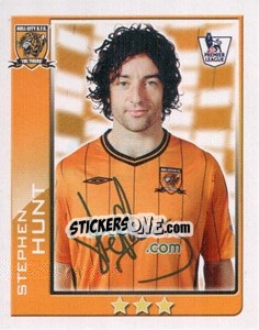 Sticker Stephen Hunt - Premier League Inglese 2009-2010 - Topps