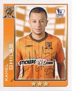 Sticker Kamel Ghilas - Premier League Inglese 2009-2010 n. 208 - Topps
