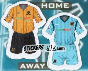 Figurina Hull City kits - Premier League Inglese 2009-2010 - Topps