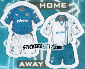 Cromo Portsmouth kits - Premier League Inglese 2009-2010 - Topps