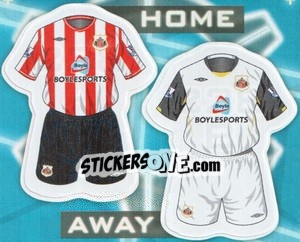 Cromo Sunderland kits - Premier League Inglese 2009-2010 n. 228 - Topps
