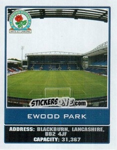 Figurina Ewood Park - Premier League Inglese 2009-2010 - Topps