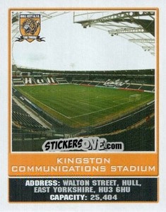 Figurina Kingston Communications Stadium - Premier League Inglese 2009-2010 - Topps