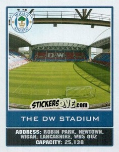 Sticker The DW Stadium - Premier League Inglese 2009-2010 n. 251 - Topps