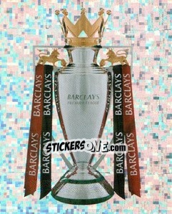Sticker Premier League trophy - Premier League Inglese 2009-2010 n. 2 - Topps