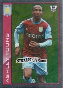 Sticker Star player - Ashley Young - Premier League Inglese 2009-2010 n. 26 - Topps
