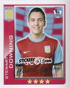 Sticker Stewart Downing - Premier League Inglese 2009-2010 - Topps