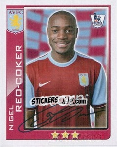 Sticker Nigel Reo-Coker - Premier League Inglese 2009-2010 n. 39 - Topps