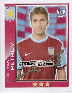 Cromo Stiliyan Petrov - Premier League Inglese 2009-2010 n. 41 - Topps