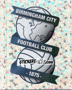 Figurina Birmingham City logo - Premier League Inglese 2009-2010 - Topps