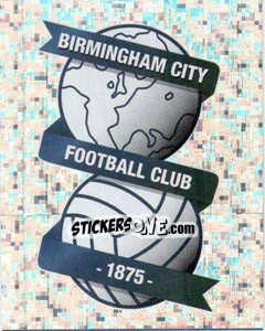 Sticker Birmingham City logo - Premier League Inglese 2009-2010 n. 45 - Topps