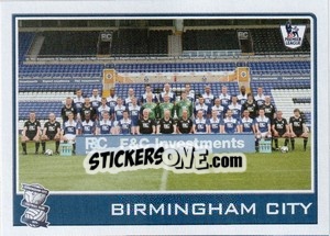 Figurina Birmingham City team - Premier League Inglese 2009-2010 n. 46 - Topps