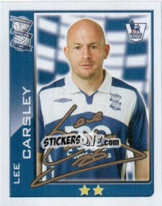 Sticker Lee Carsley - Premier League Inglese 2009-2010 - Topps