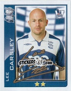 Sticker Lee Carsley - Premier League Inglese 2009-2010 n. 56 - Topps