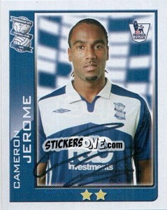 Sticker Cameron Jerome - Premier League Inglese 2009-2010 n. 64 - Topps