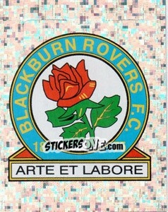 Figurina Blackburn Rovers logo - Premier League Inglese 2009-2010 - Topps