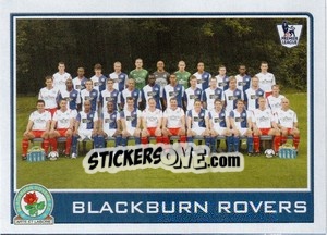 Cromo Blackburn Rovers team