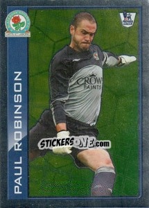 Sticker Star player - Paul Robinson - Premier League Inglese 2009-2010 n. 68 - Topps