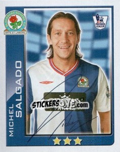 Sticker Michel Salgado - Premier League Inglese 2009-2010 - Topps