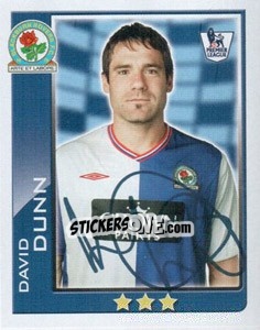 Figurina David Dunn - Premier League Inglese 2009-2010 - Topps