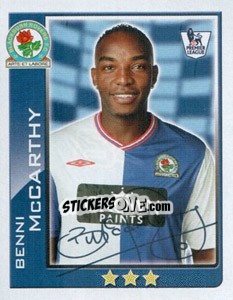 Sticker Benni McCarthy - Premier League Inglese 2009-2010 - Topps