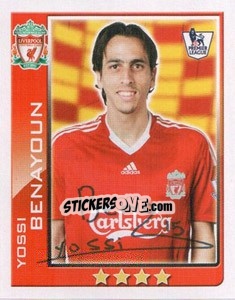 Sticker Yossi Benayoun - Premier League Inglese 2009-2010 - Topps