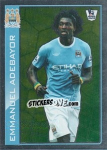 Figurina Star player - Emmanuel Adebayor - Premier League Inglese 2009-2010 - Topps