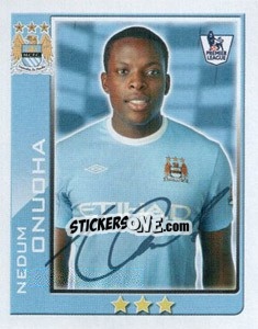 Sticker Nedum Onuoha - Premier League Inglese 2009-2010 - Topps