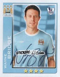 Sticker Wayne Bridge - Premier League Inglese 2009-2010 - Topps