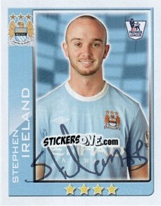 Figurina Stephen Ireland - Premier League Inglese 2009-2010 - Topps