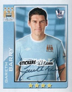 Sticker Gareth Barry - Premier League Inglese 2009-2010 - Topps